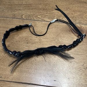 “Jocelyn” Pink Pewter Headband